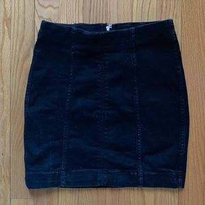 Free People Modern Femme Mini Denim Skirt 2